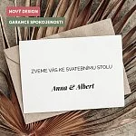 pozvání ke stolu No.6