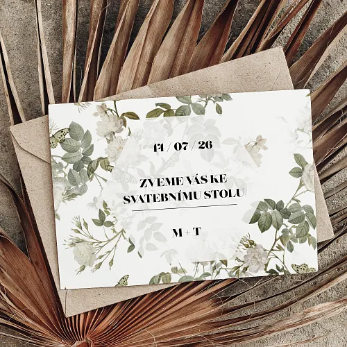 pozvání ke stolu No.16