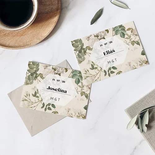 svatební jmenovka No. 16