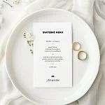 svatební menu No.3