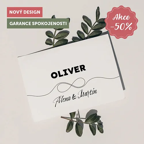 svatební jmenovka No. 14