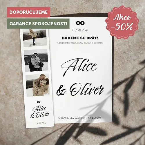 svatební oznámení No.3