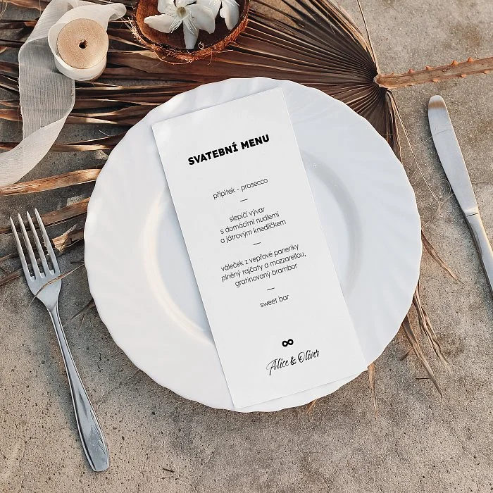 svatební menu No.3