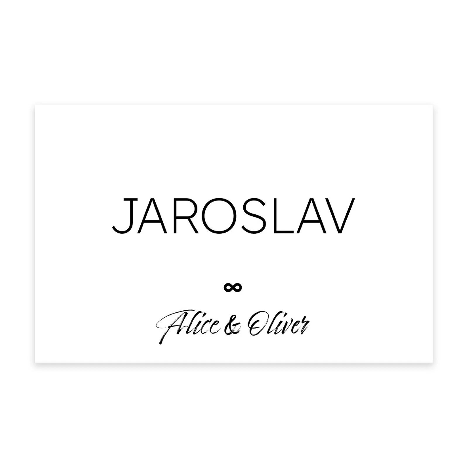 svatební jmenovka No.3