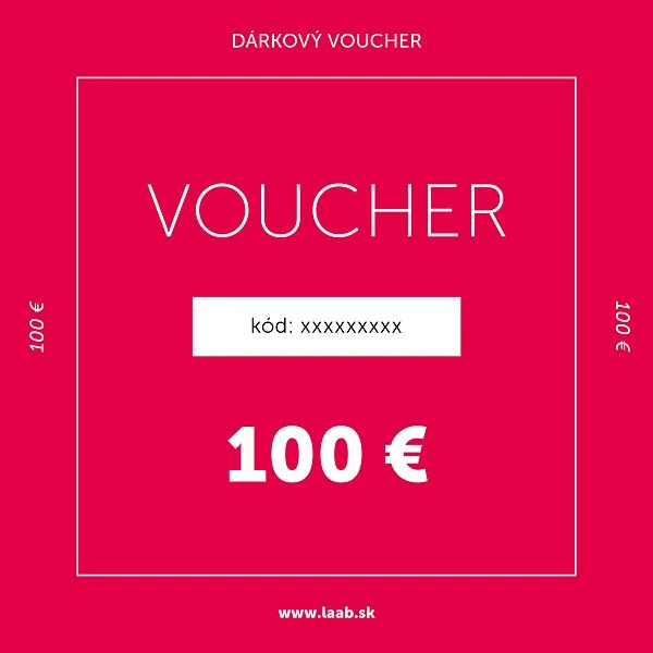 Darčekový voucher na 100 €