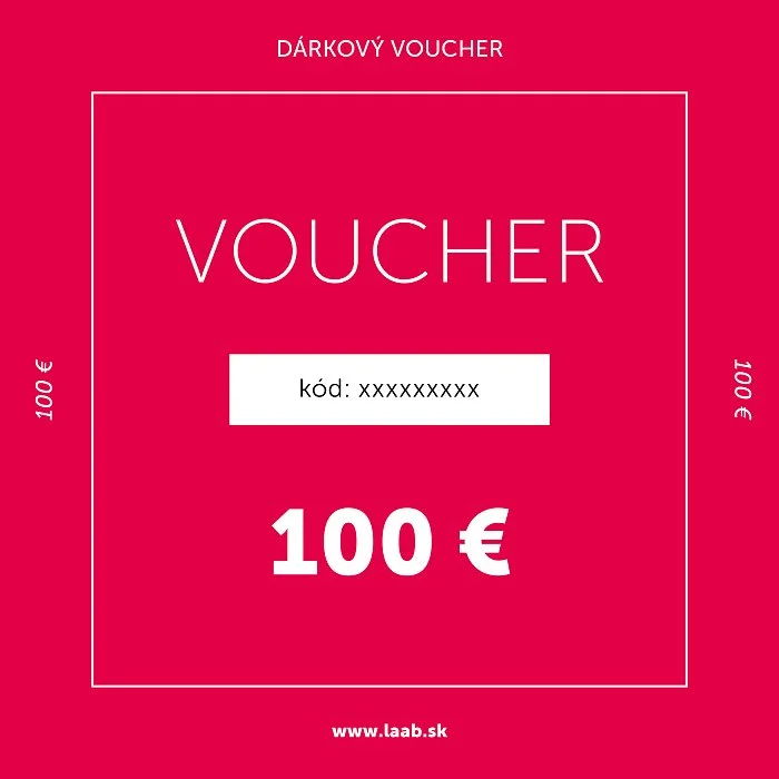 Darčekový voucher na 100 €