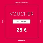 Darčekový voucher na 25 €