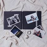 fotoalbum - čtverec se stuhou