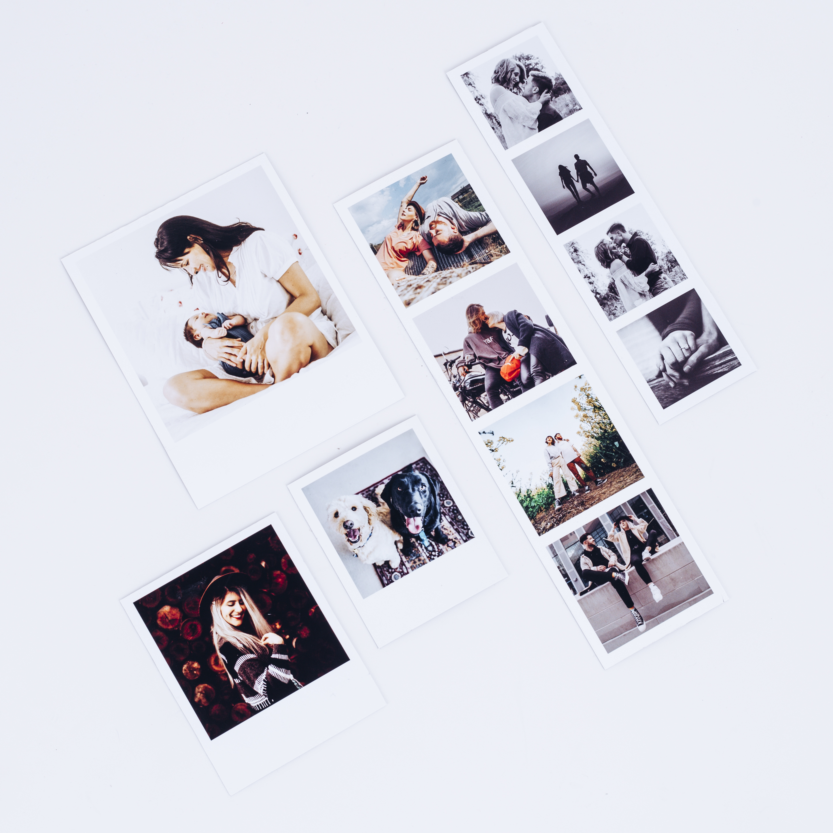 magnetické fotostripy: Formát magnetky FOTOSTRIP - velký (2ks), Provedení mat, Formát magnetky FOTOSTRIP, Provedení lesklé