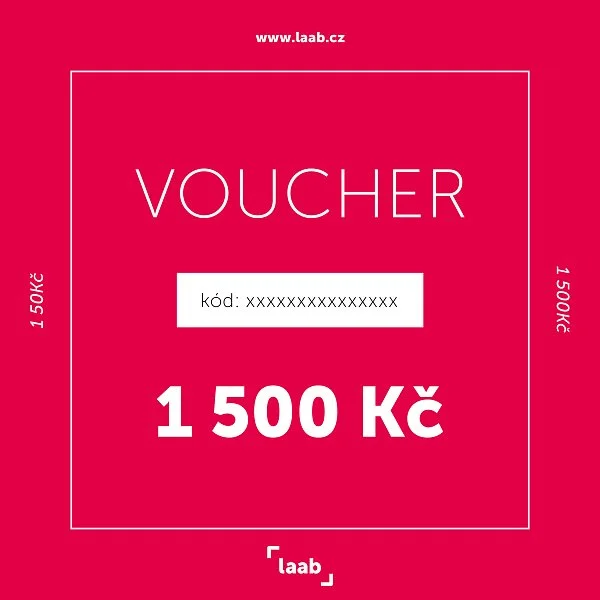 Dárkový poukaz na 1 500Kč