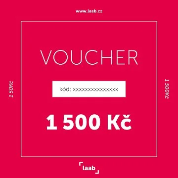 Dárkový poukaz na 1 500Kč