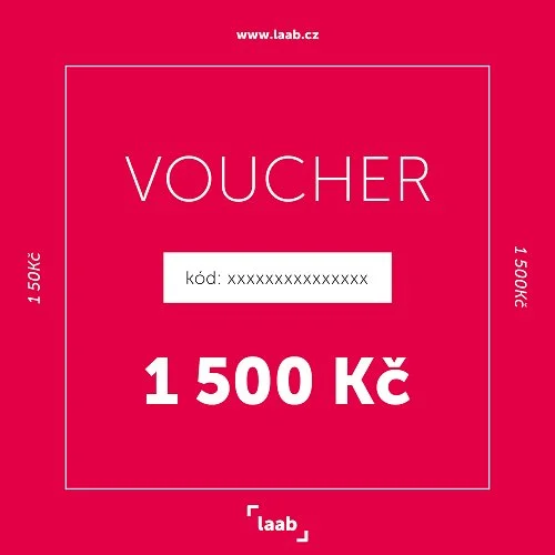 Dárkový poukaz na 1 500Kč