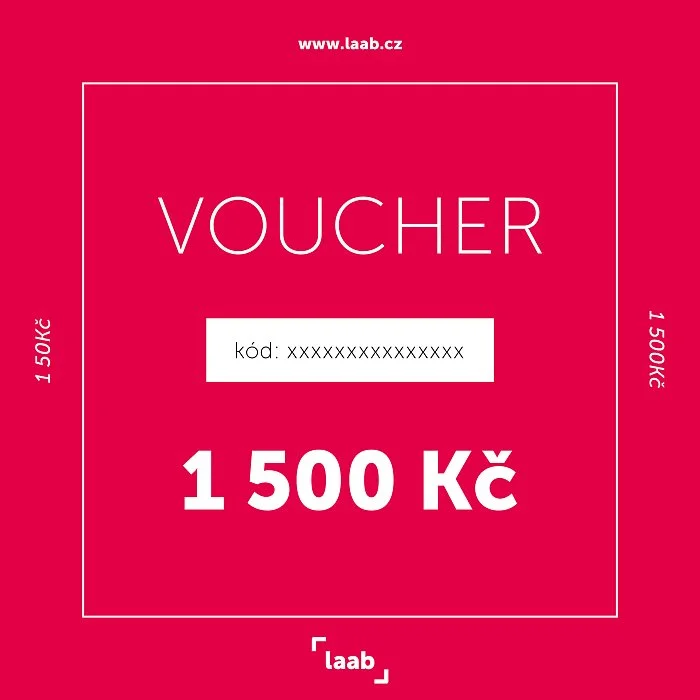 Dárkový poukaz na 1 500Kč