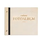 dřevěné fotoalbum Rodina