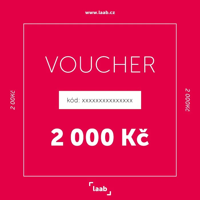 Dárkový poukaz na 2 000Kč